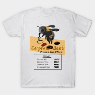 Carpenter Bee's Premium Wood Work T-Shirt